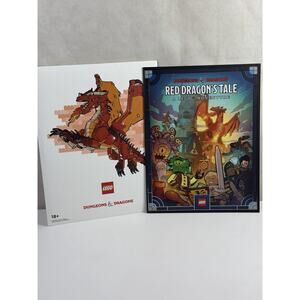 Lego 5008827 Dungeons and Dragons Red Dragon's Tale Official Game Book New